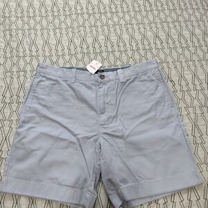J. Crew Blue Flat Front Shorts Casual Summer Wear